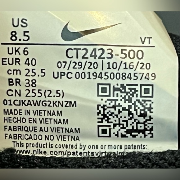 Nike React Infinity Flyknit 2 Road Running Shoes, Women’s 8.5 - Picture 9 of 9